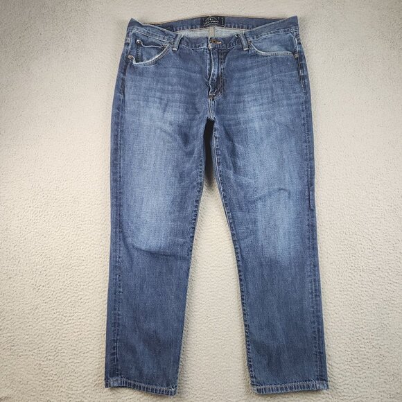 Lucky Brand Other - Lucky Brand 221 Jeans Mens 38x30 Blue Denim Straight Leg Classic Everyday Casual